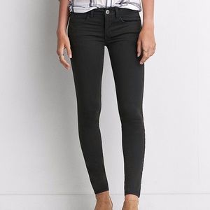 AEO super stretch forest green jegging